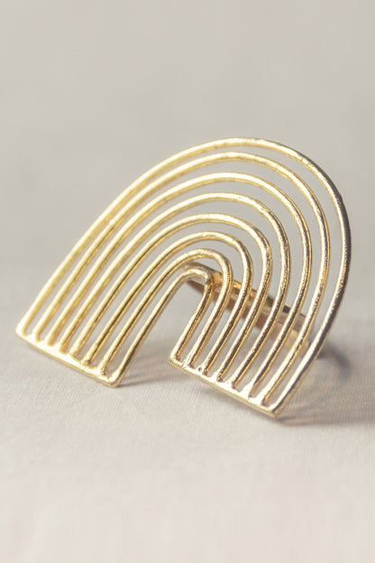 Rainbow Handcrafted Ring 