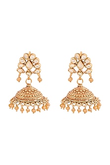 Gold Plated Bhani Jhumki Earrings