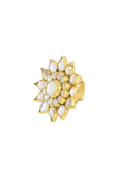 Floral Stone Ring 