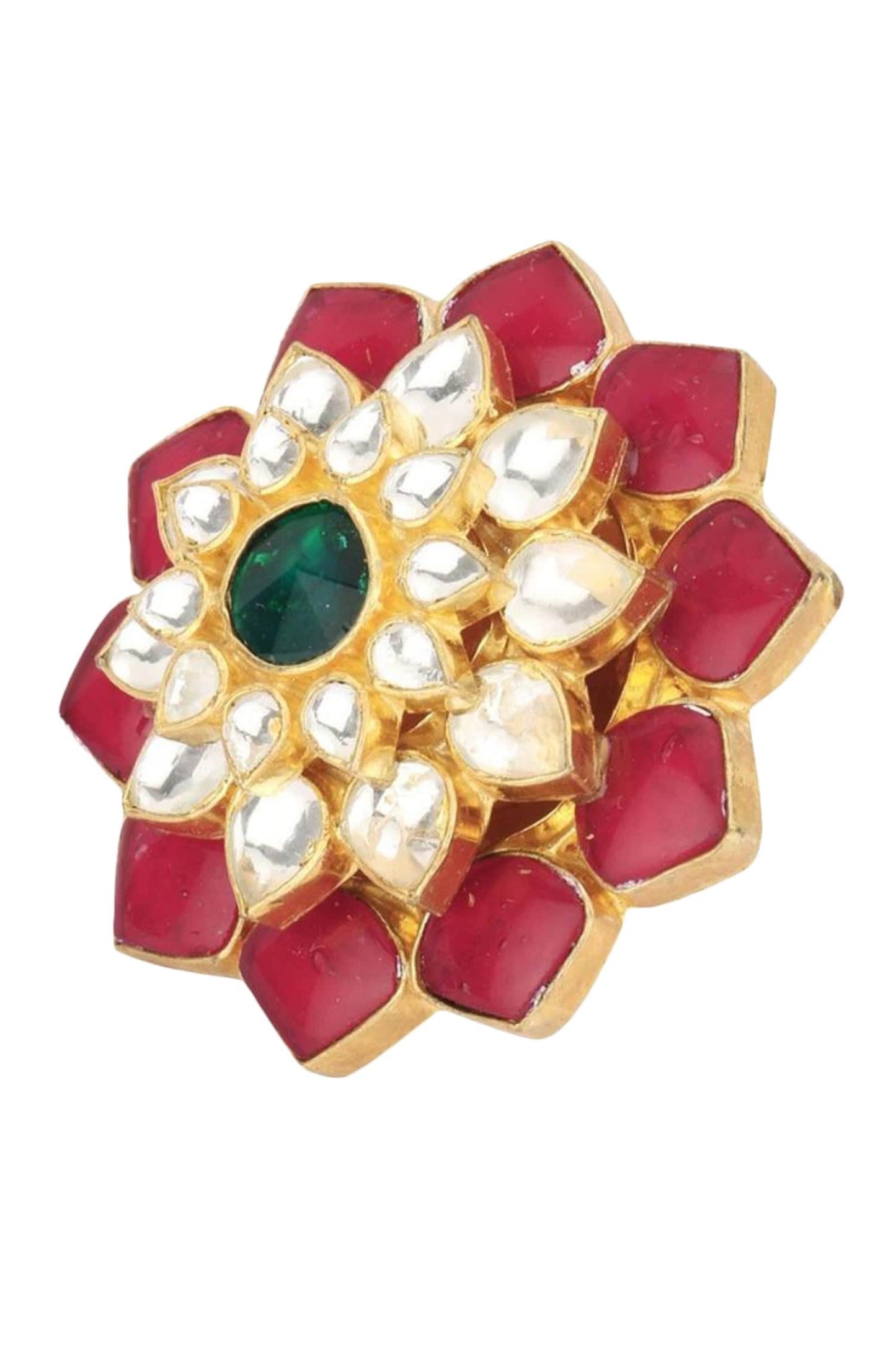 Floral Stone Ring 