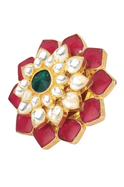 Floral Stone Ring 