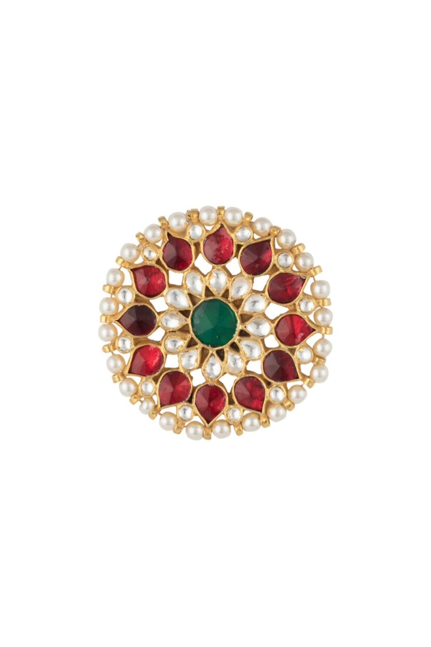Floral Stone Ring 