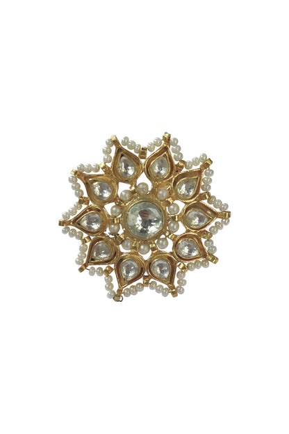 Floral Stone Ring 
