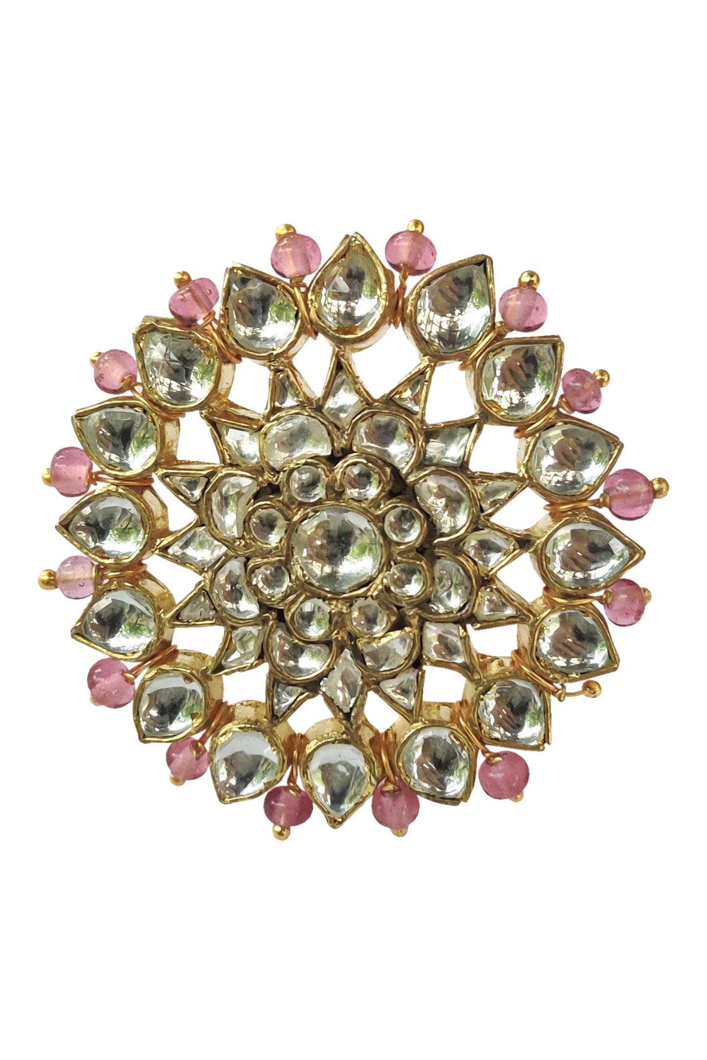 Floral Stone Ring 