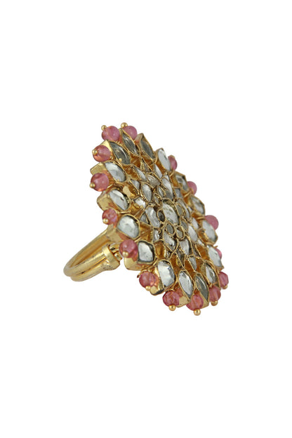 Floral Stone Ring 