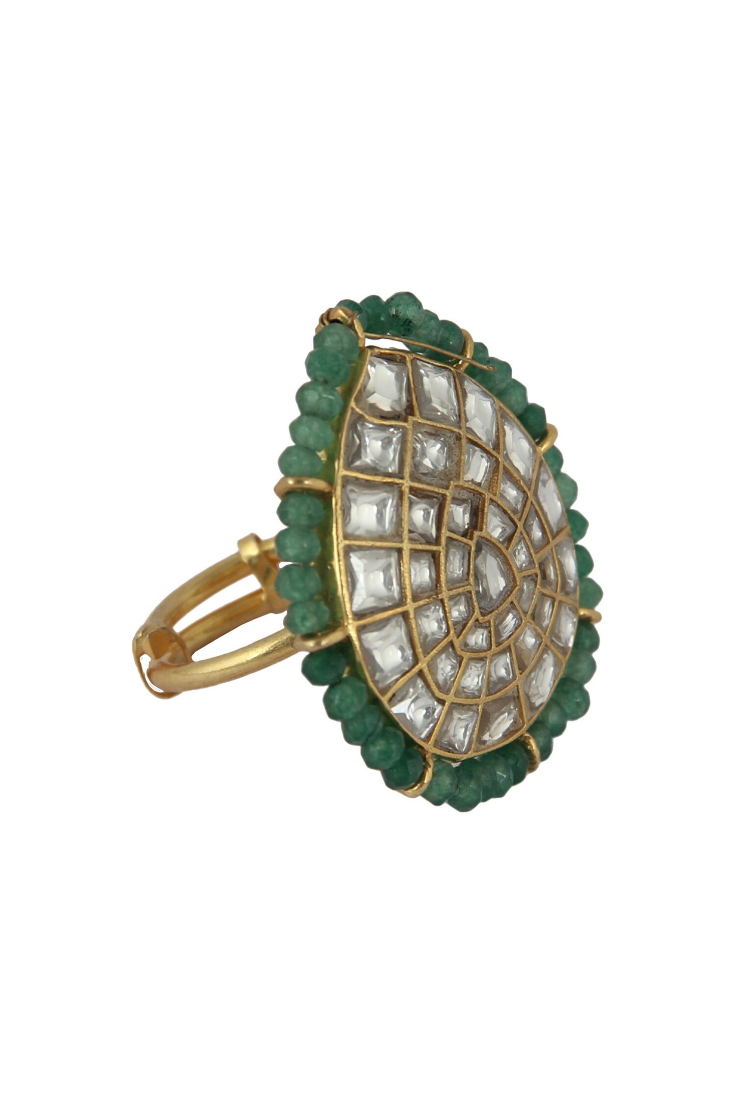 Teardrop Stone Ring 