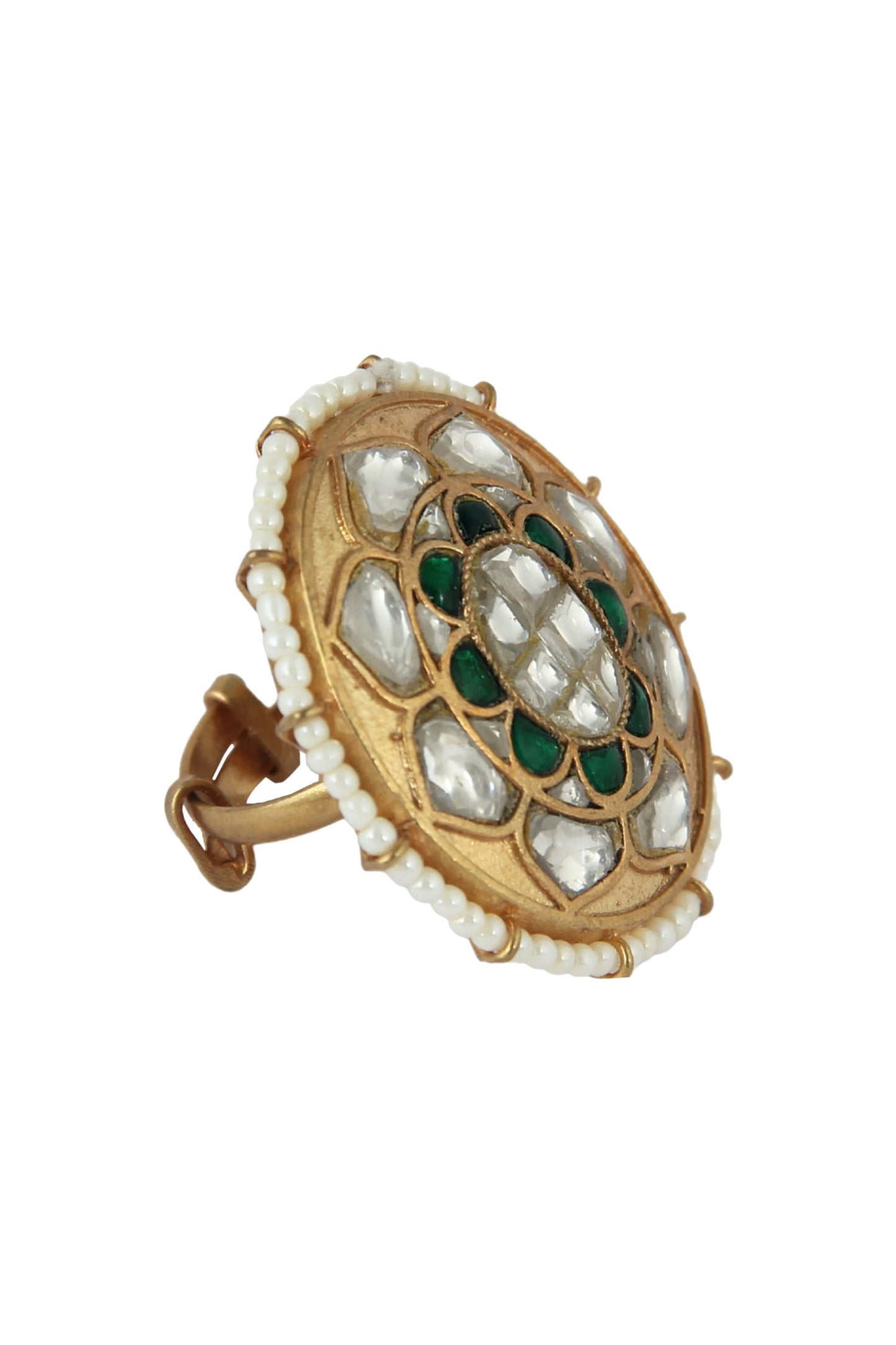Circular Stone Ring 