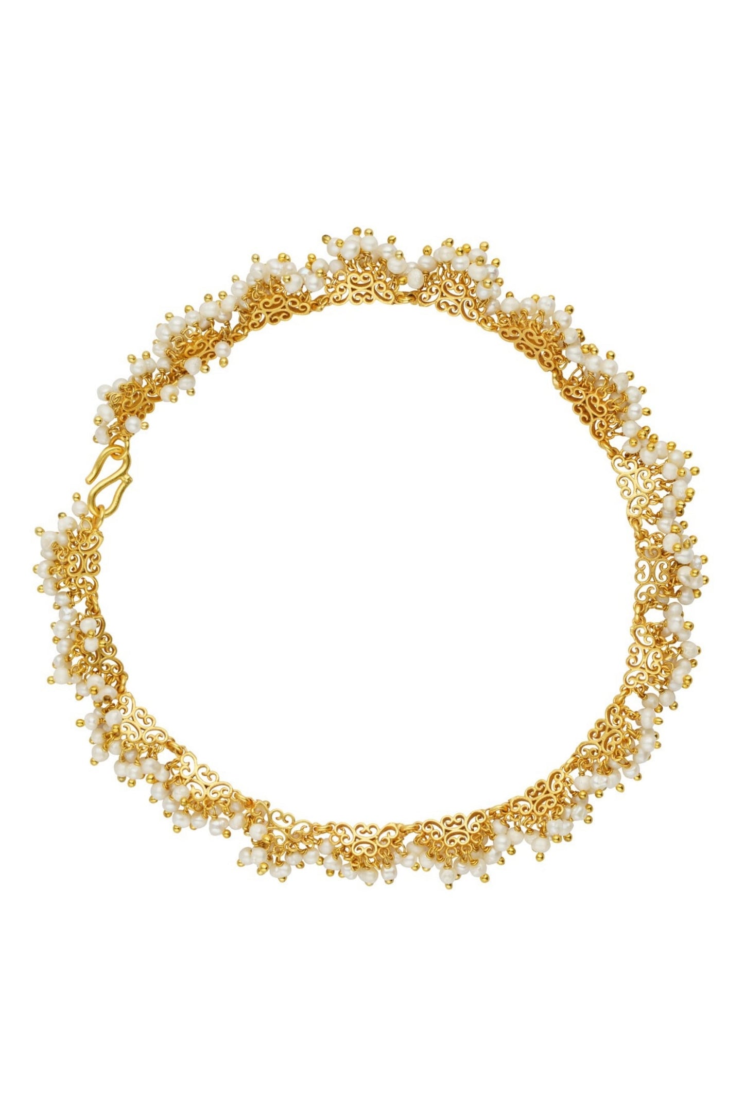 Pearl Embellished Anklet 
