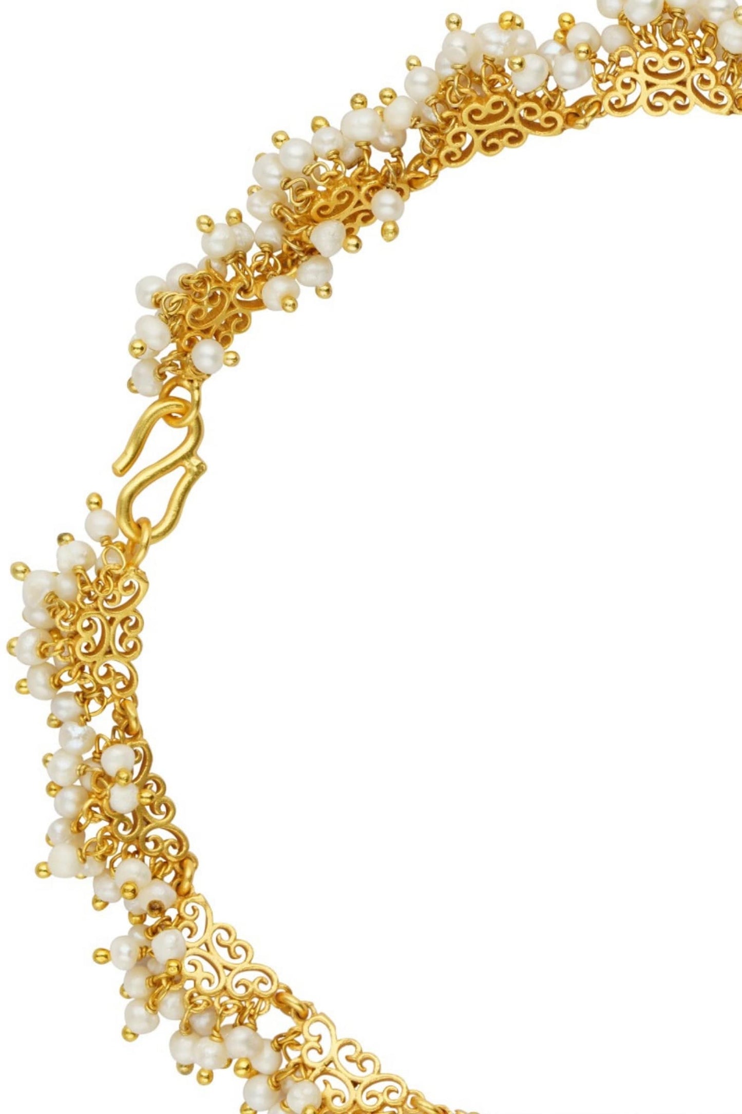 Pearl Embellished Anklet 