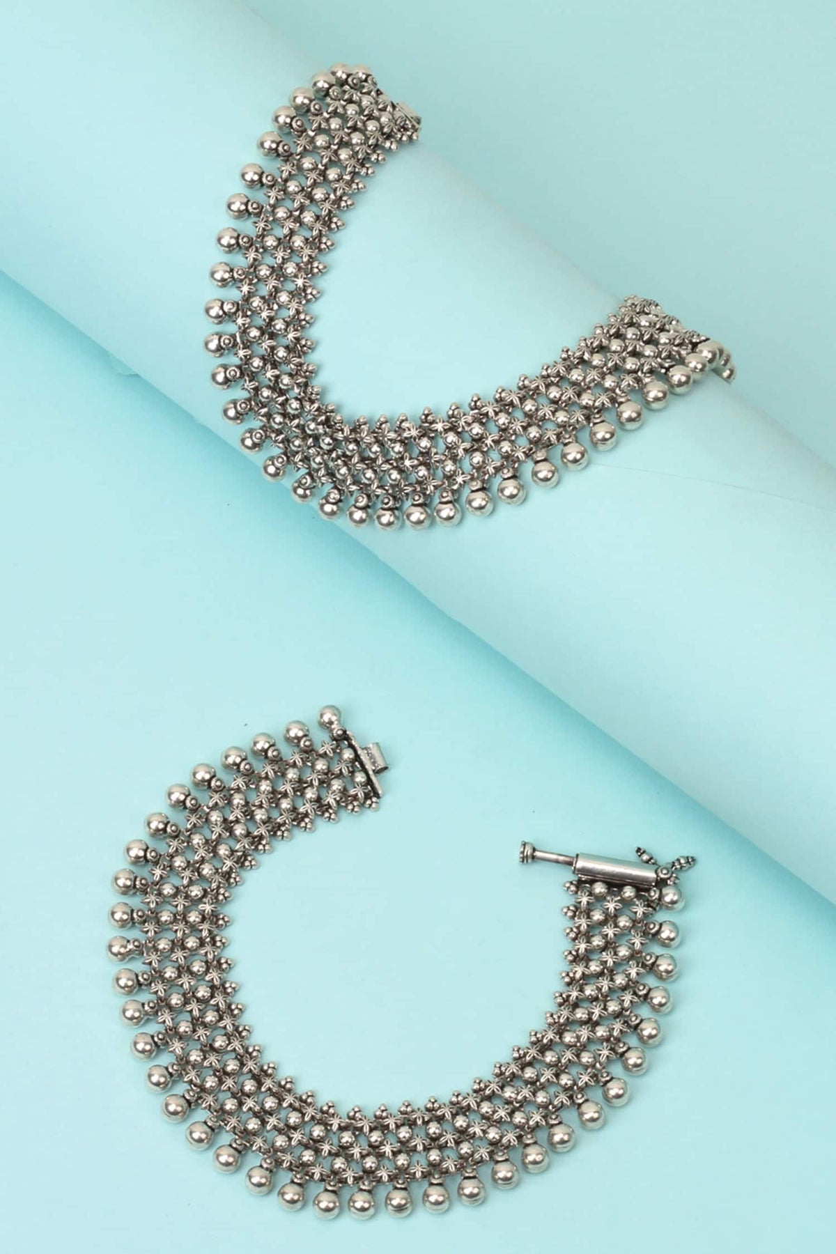 Handcrafted Anklets - Set of 2 