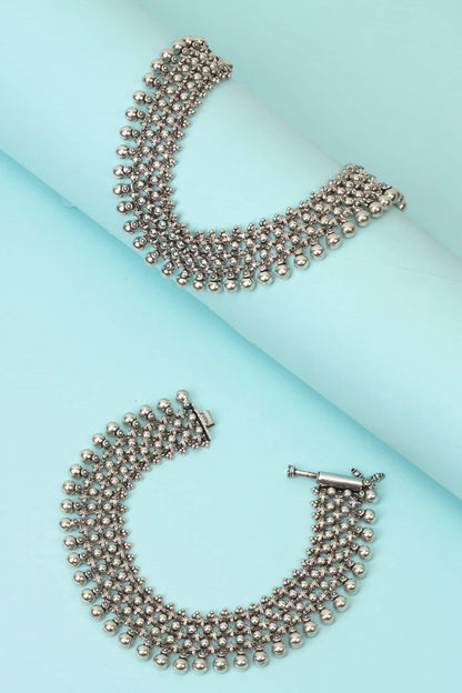 Handcrafted Anklets - Set of 2 