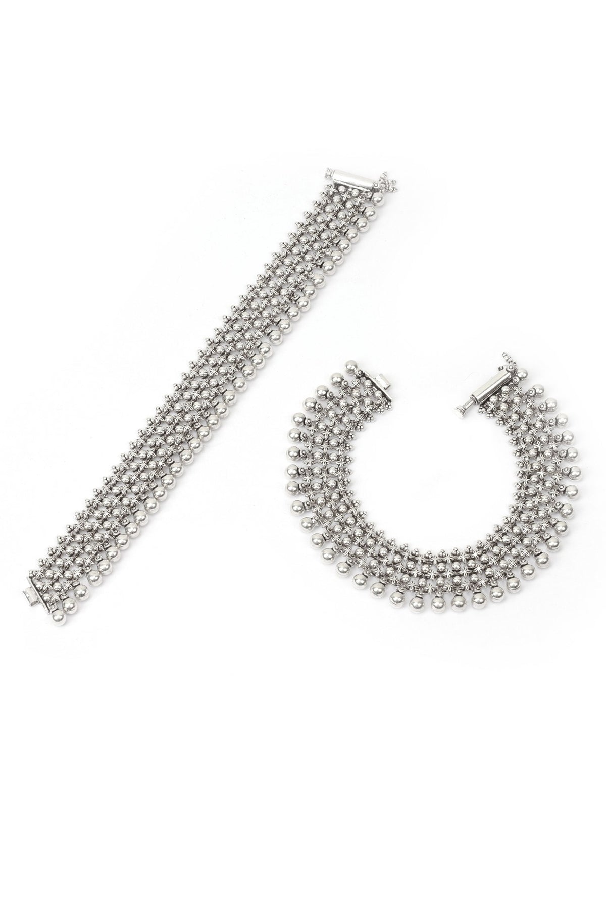 Handcrafted Anklets - Set of 2 