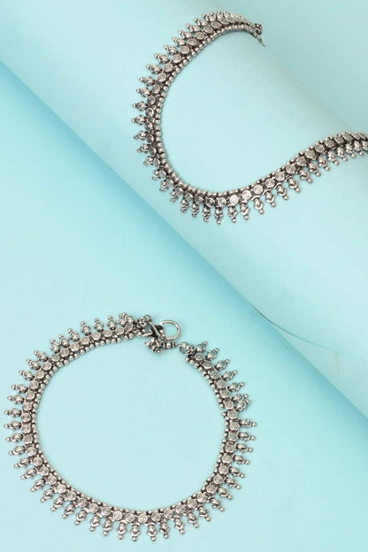 Handcrafted Anklets - Set of 2 