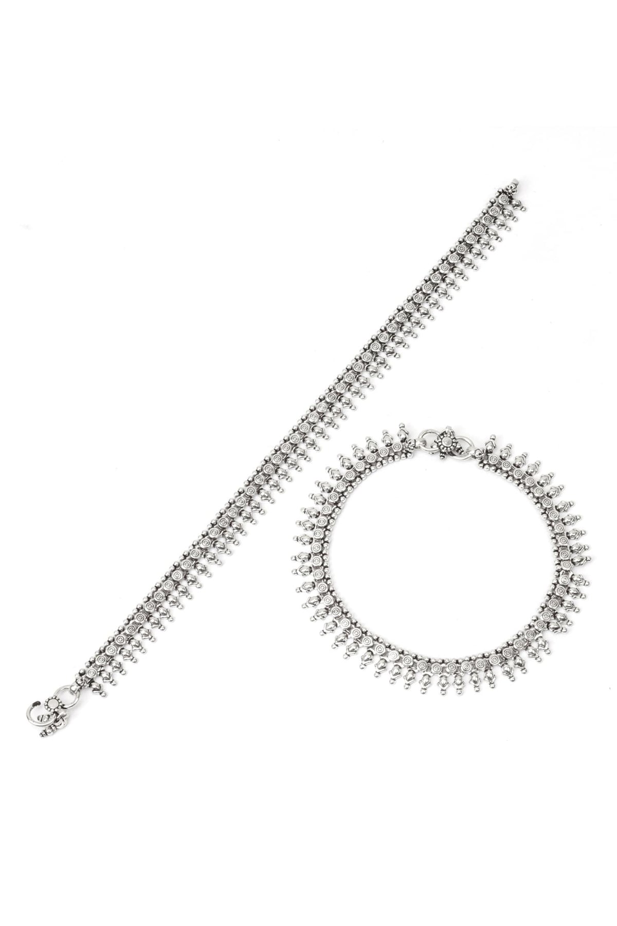 Handcrafted Anklets - Set of 2 