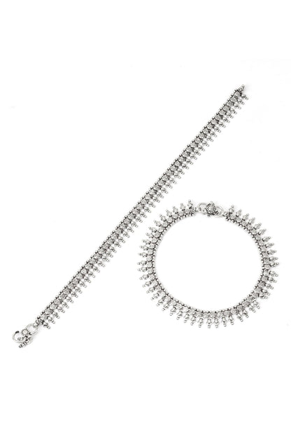 Handcrafted Anklets - Set of 2 