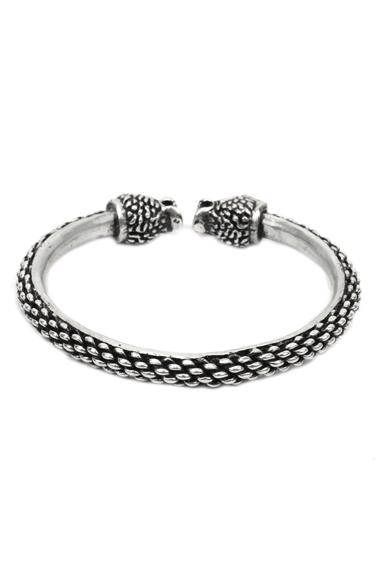 Carved Bracelets Set of 2 