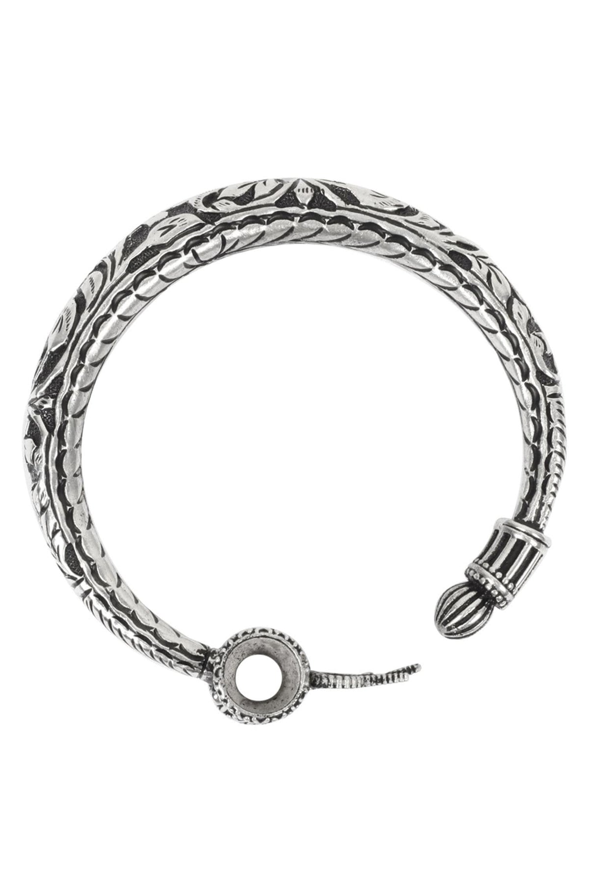 Carved Bracelets Set of 2 
