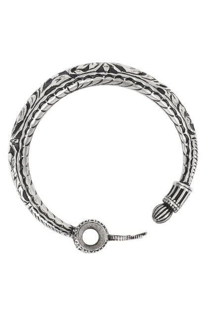 Carved Bracelets Set of 2 