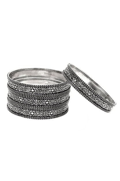 Floral Carved Bracelets 