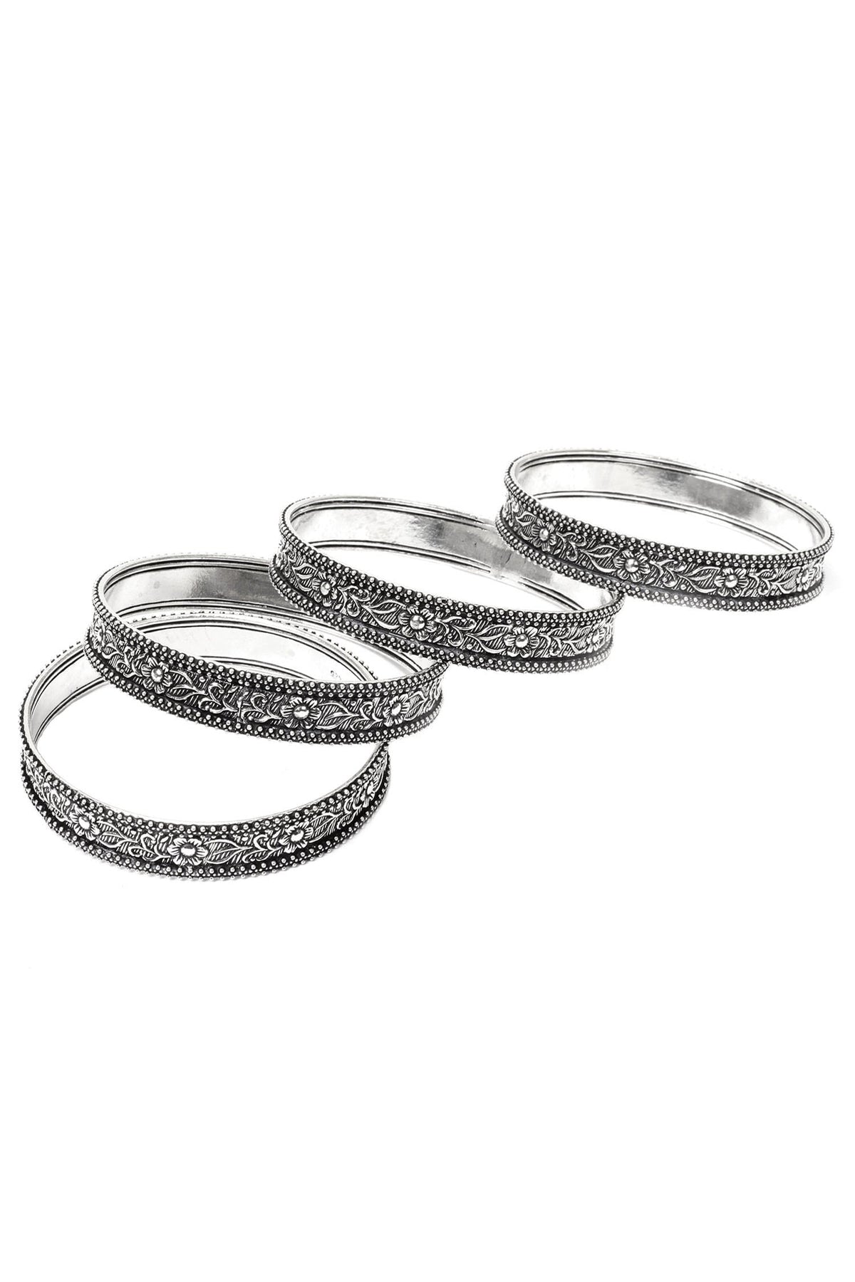 Floral Carved Bracelets 