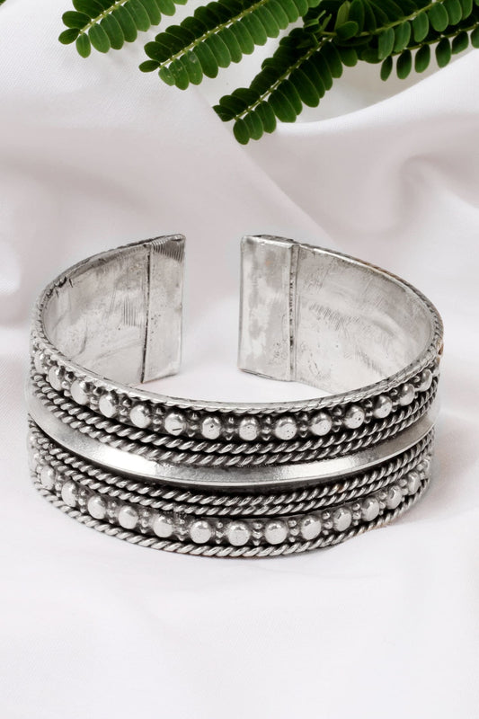 Textured Cuff Bracelet 
