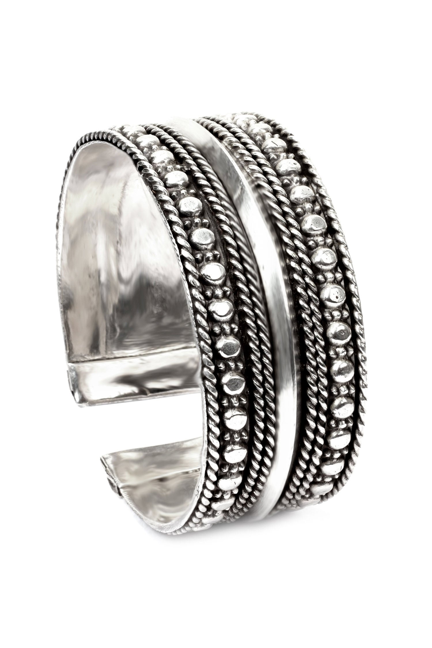 Textured Cuff Bracelet 