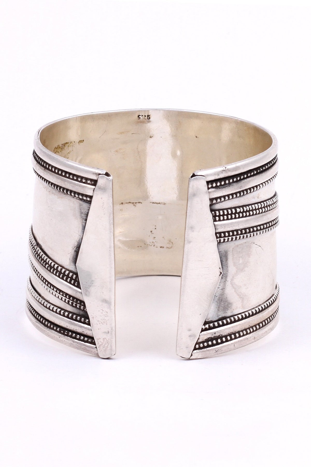 Silver Carved Handcrafted Bracelet 