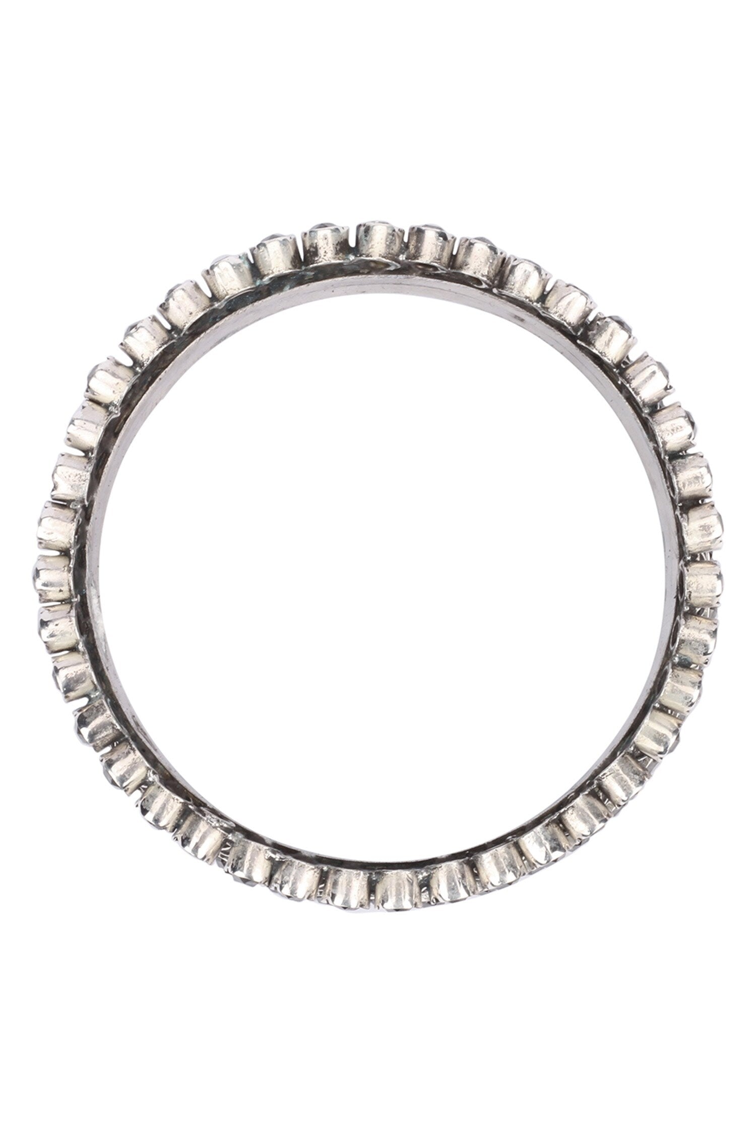 Chevron Pattern Handcrafted Silver Bracelet 