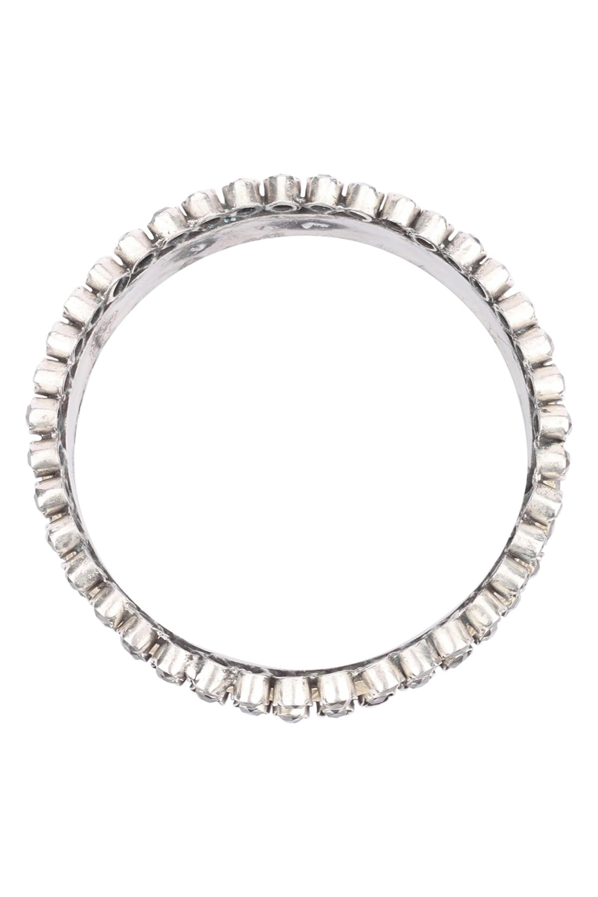 Freya Geometric Carved Bracelet 