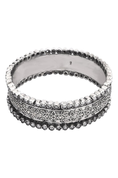 Sophi Floral Carved Bracelet 