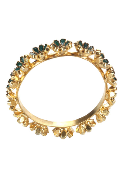Handmade Floral Stone Bangle 