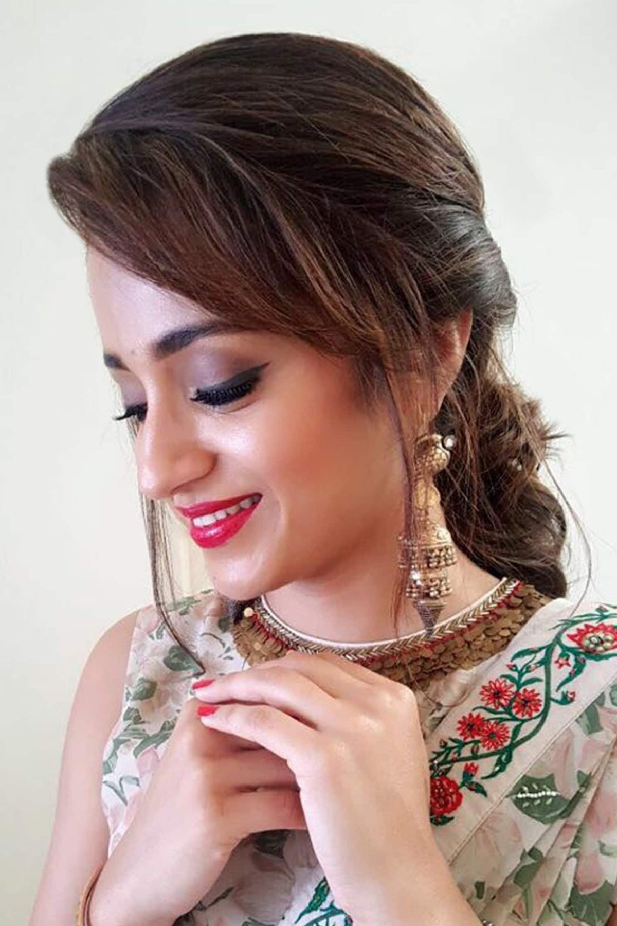 Bead Drop Jhumkas 