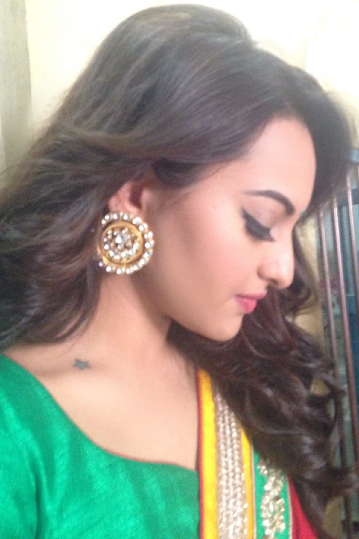 Kundan Circular Studs 