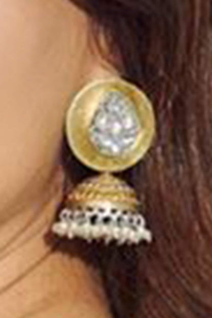 Bead Drop Jhumkas 