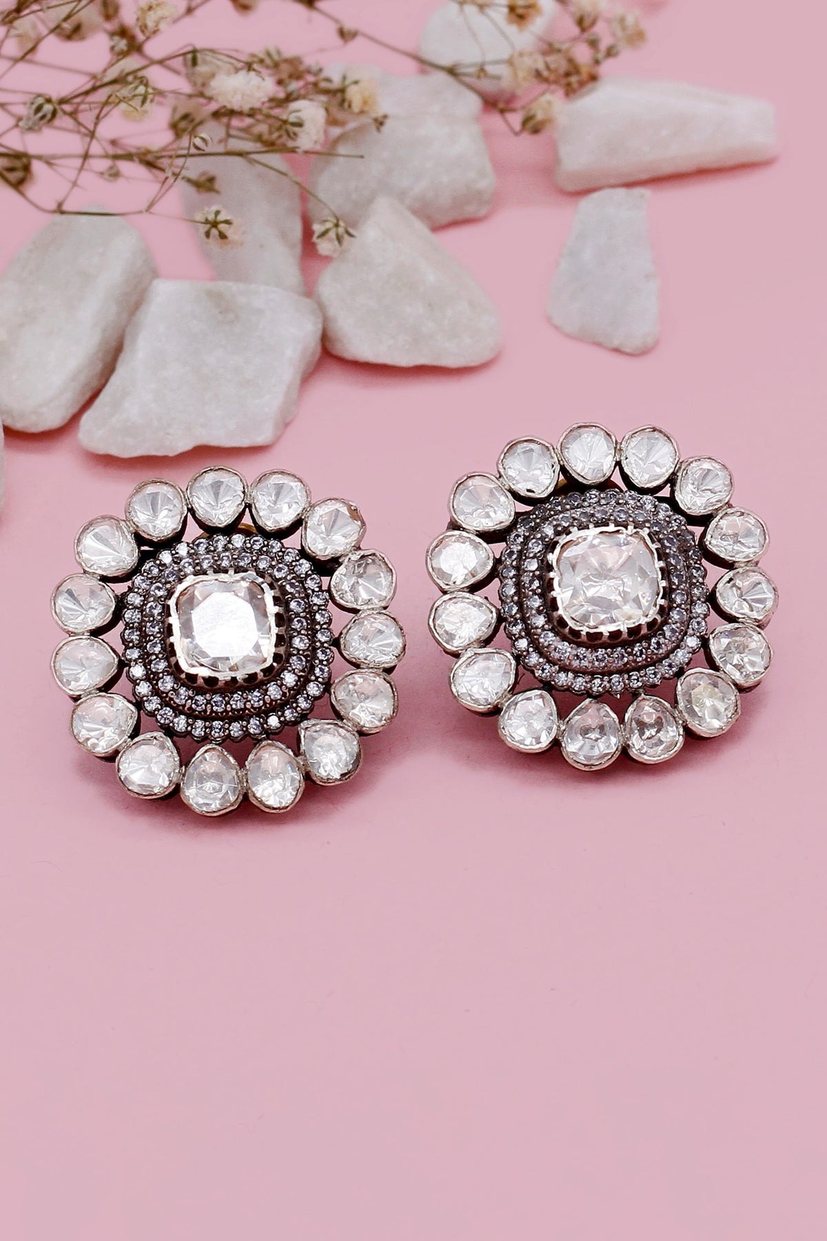 Sahba Embellished Studs 
