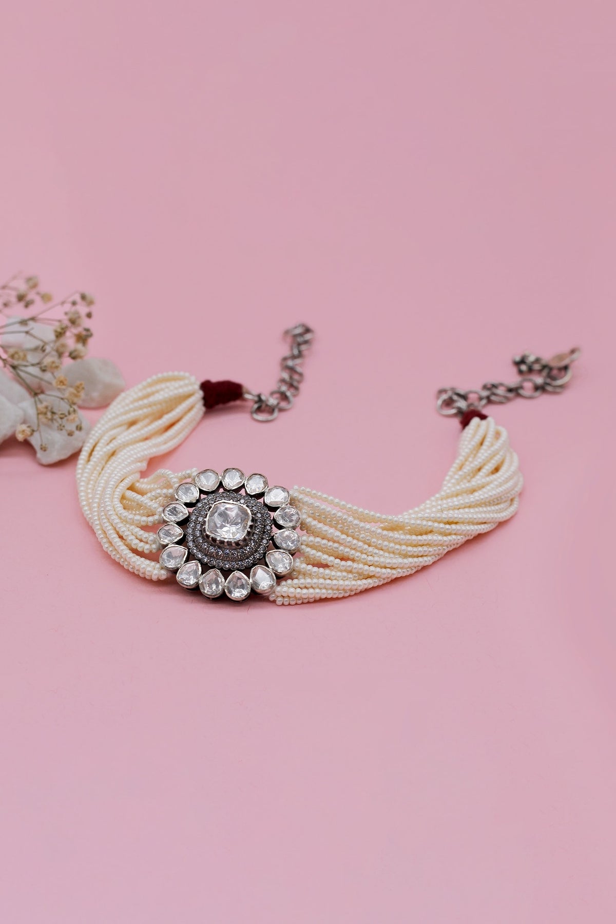 Arzu Pearl Choker 
