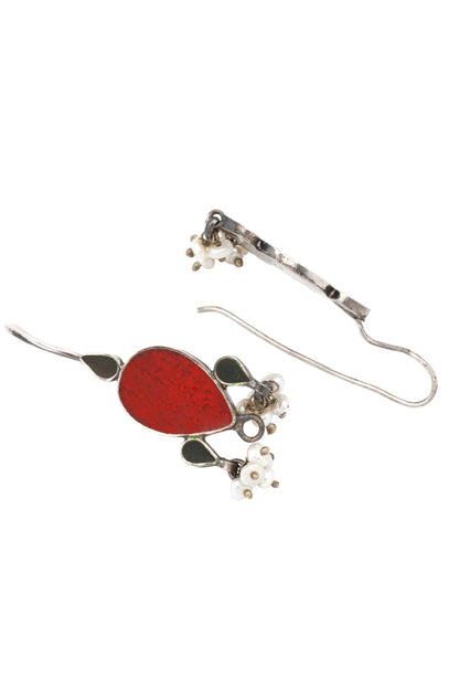 Stone Embellished Earrings 