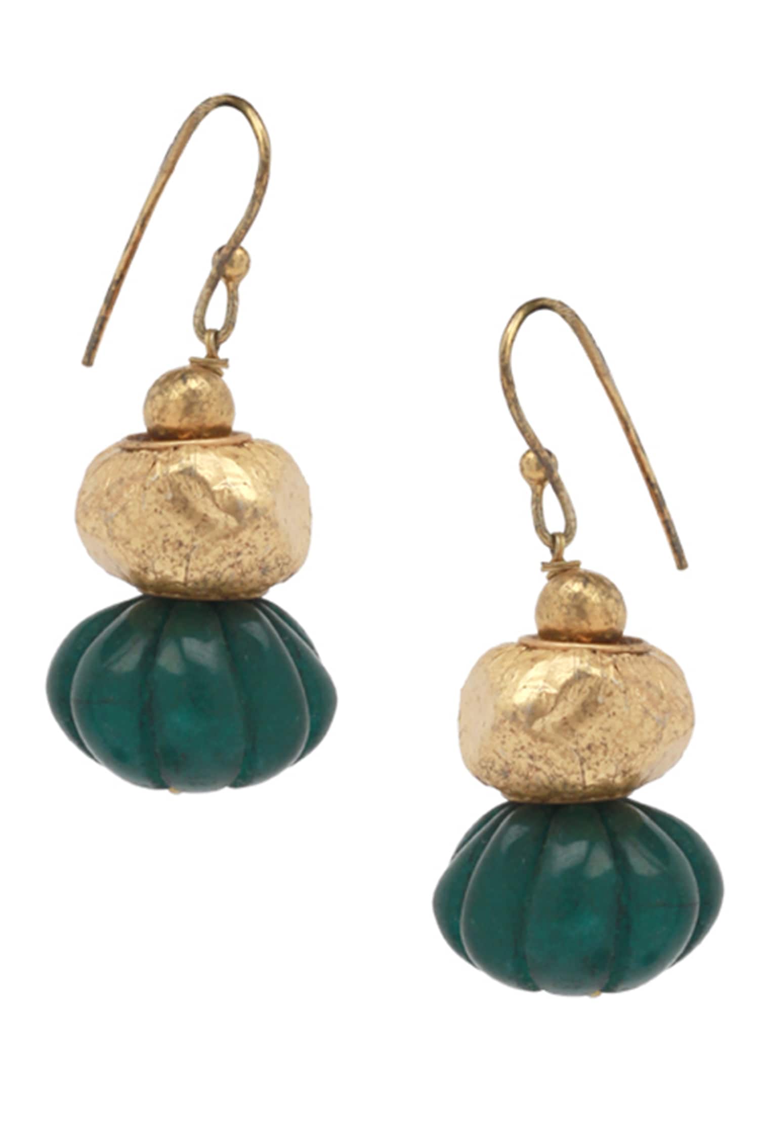 Stone Drop Earrings 