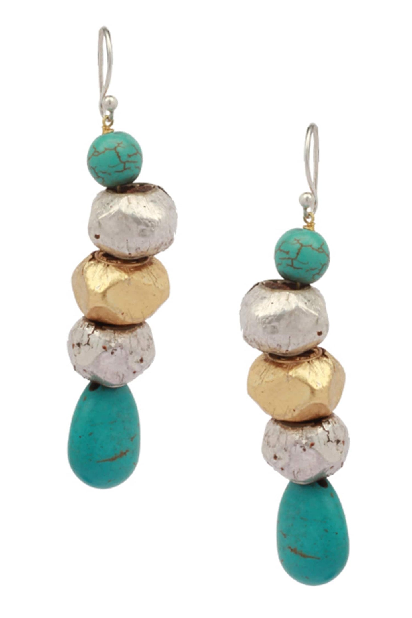 Stone Drop Earrings 