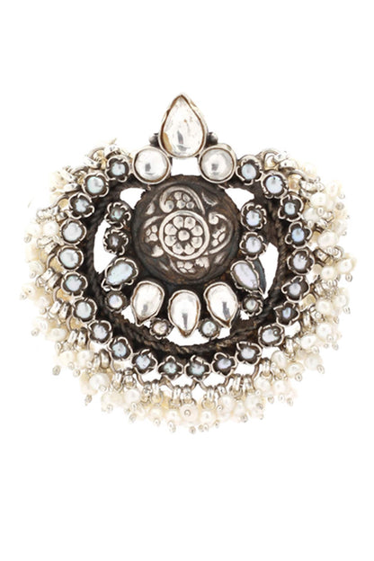 Handcrafted Stone Drop Chandbalis 