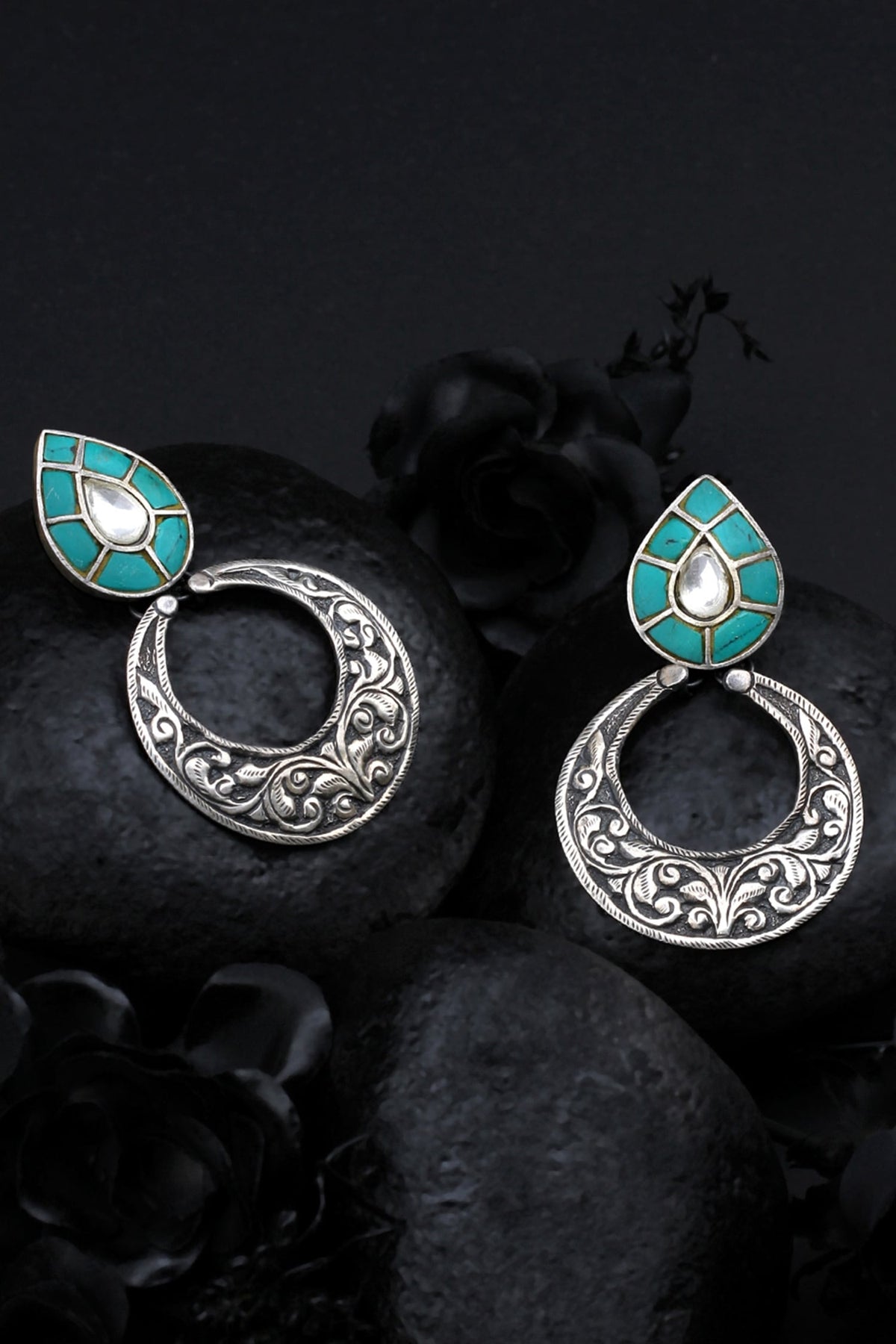 Handcrafted Carved Chandbalis 