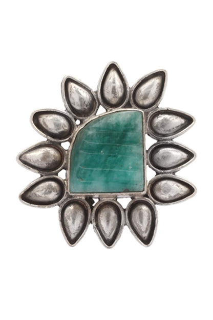Stone Embellished Stud Earrings 