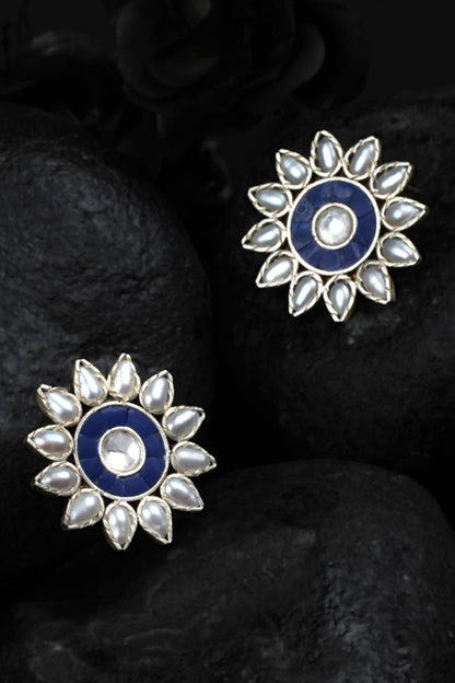 Floral Motif Studs 