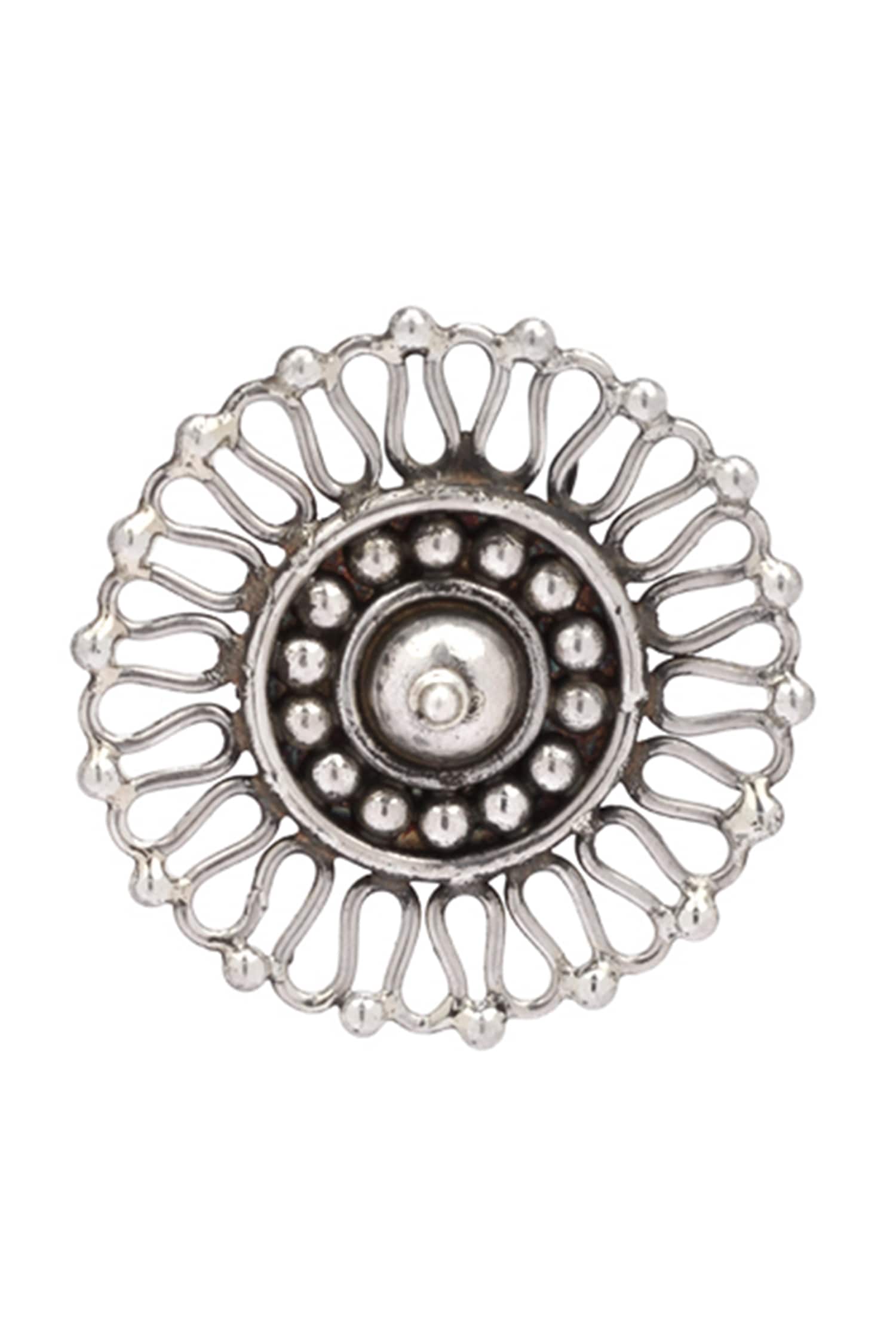 Handcrafted Cut-Out Stud Earrings 