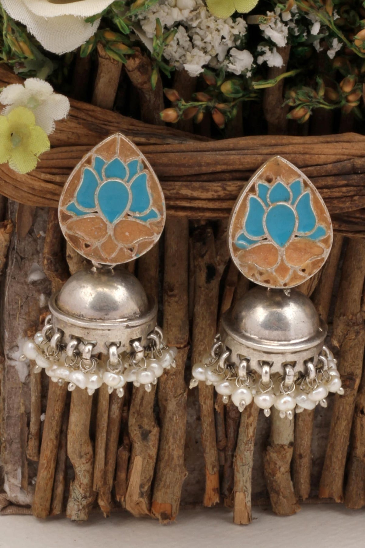 Teardrop Top Jhumkas 