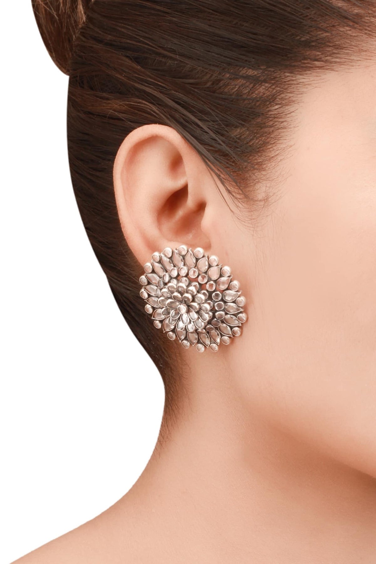 Floral Motif Studs 