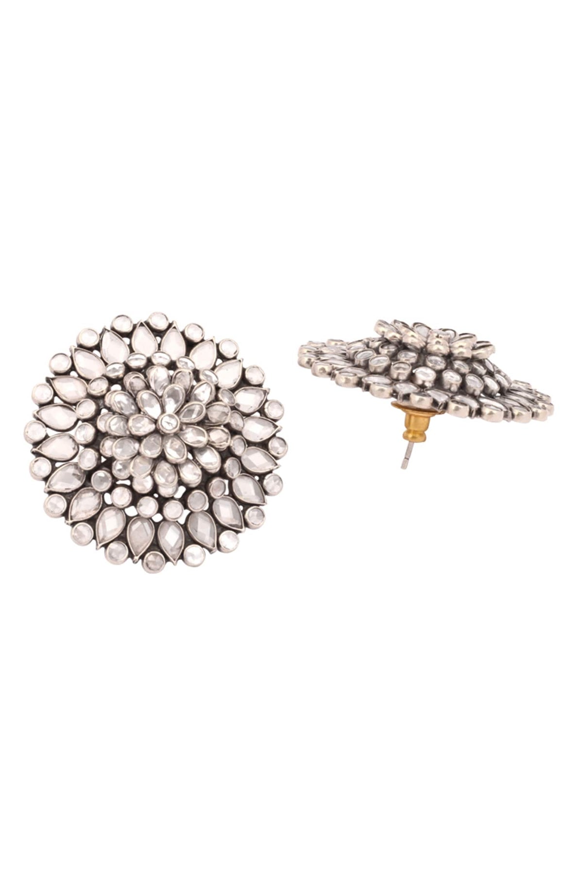 Floral Motif Studs 