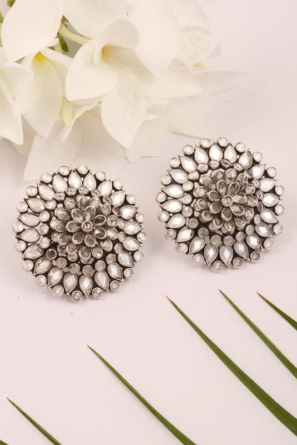 Floral Motif Studs 