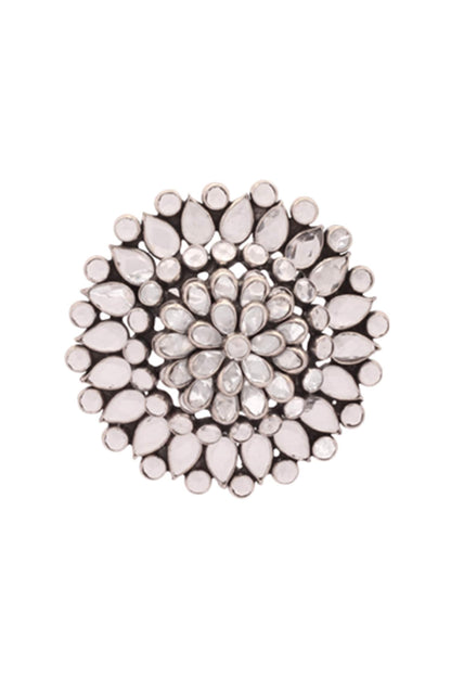 Floral Motif Studs 