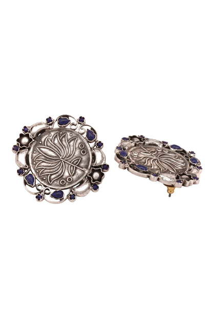 Lotus Carved Studs 
